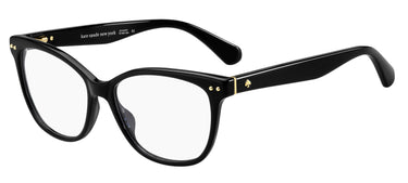 Premium Women Kate Spade Model Eyeglasses: Adrie - Black- SpecSMART Eye Clinic (Diagonal View)